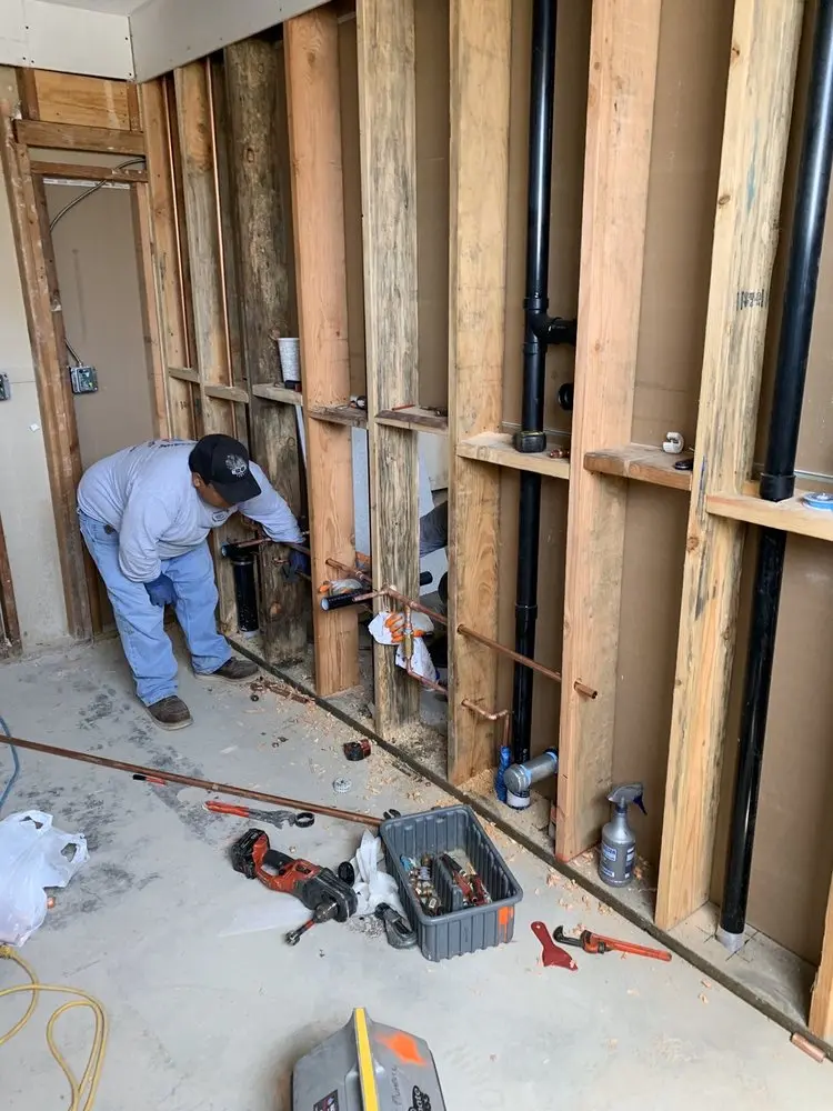Commercial rough-in plumbing for Water Heater Replacement in Saybrook Point